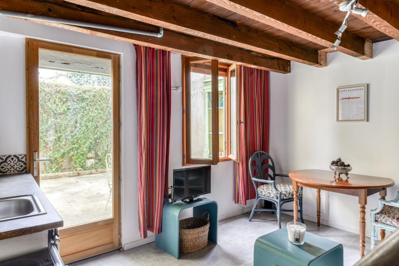 카르카손 Le Patio De La Bastide Avec Terrasse & Netflix - Quartier Paisible 아파트 외부 사진