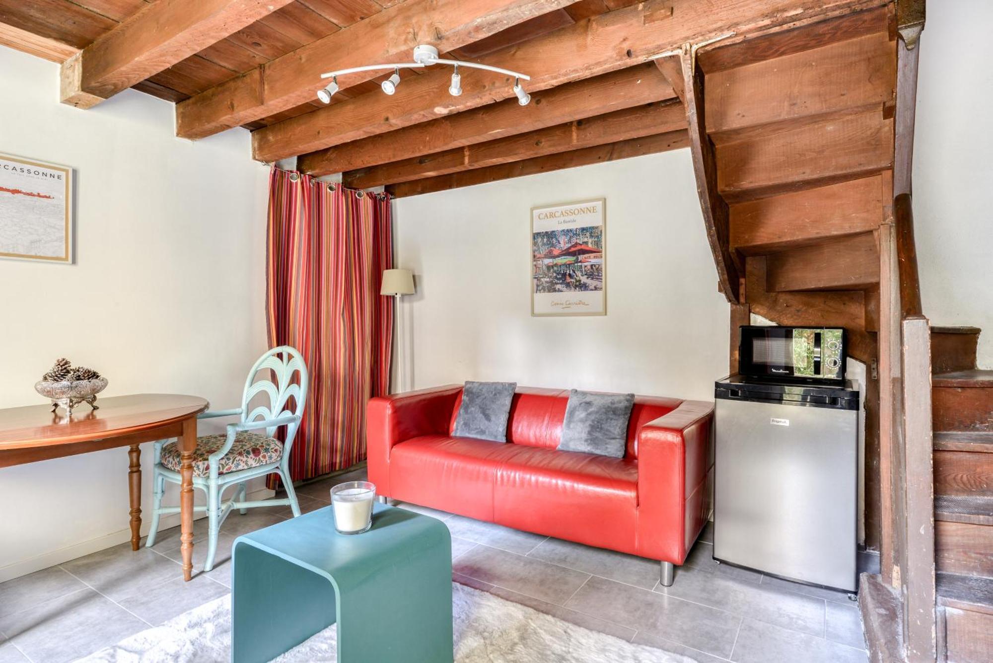 카르카손 Le Patio De La Bastide Avec Terrasse & Netflix - Quartier Paisible 아파트 외부 사진